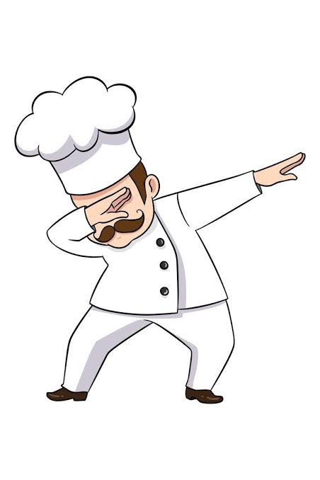 Master Chef preparing signature dish